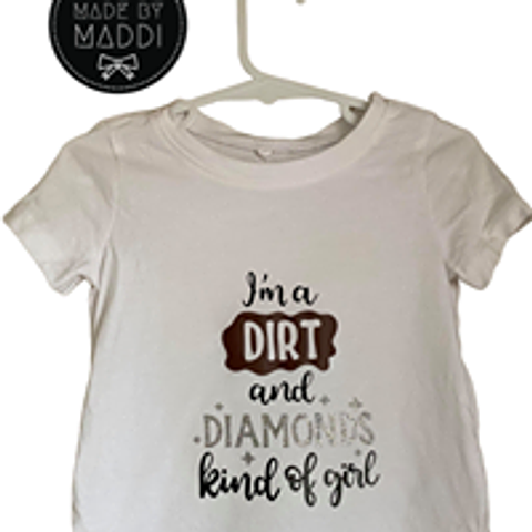 'Dirt and Diamonds' T-shirt