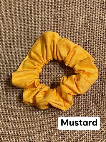 Mustard Scrunchie
