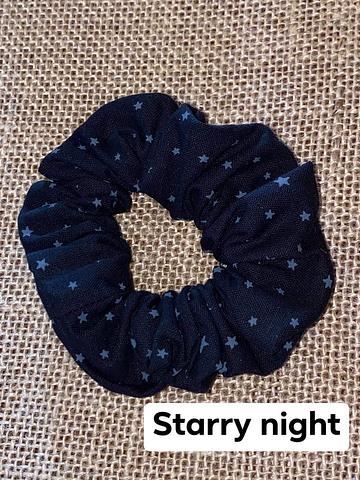 Starry Night Scrunchie