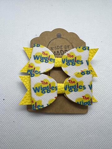 The Wiggles Piggy Tail Bows